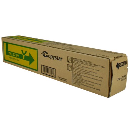 Copystar 1T02R6ACS0 (TK-5219Y) Yellow Toner Cartridge (15000 Yield)