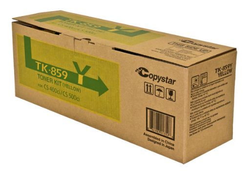 Copystar 1T02H7ACS0 (TK-859Y) Yellow Toner Cartridge (18000 Yield)