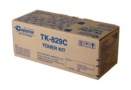 Copystar 1T02FZCCS0 (TK-829C) Cyan Toner Cartridge (7000 Yield)
