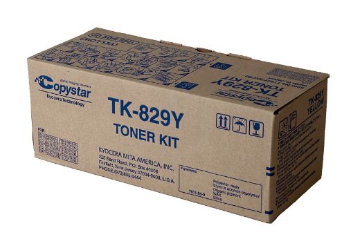  Copystar 1T02FZACS0 (TK-829Y) Yellow Toner Cartridge (7000 Yield)