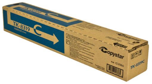 Copystar 1T02MVCCS0 (TK-8319C) Cyan Toner Cartridge (6000 Yield)