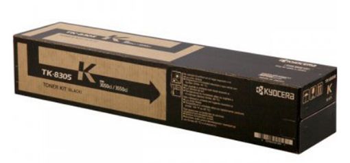 Copystar 1T02LK0CS0 (TK-8309K) Black Toner Cartridge (25000 Yield)