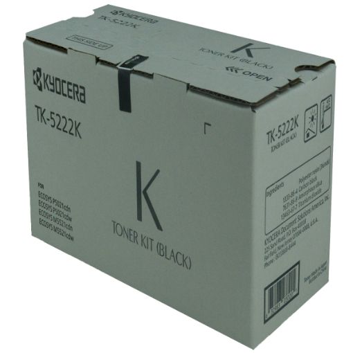 Copystar 1T02R90US1 (TK-5222K) Black Toner Cartridge (1200 Yield)