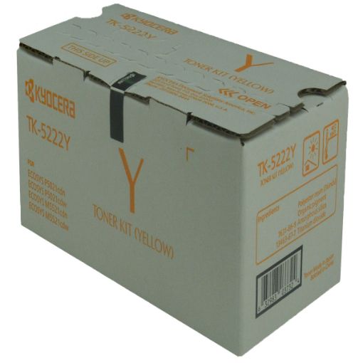 Copystar 1T02R9AUS1 (TK-5222Y) Yellow Toner Cartridge (1200 Yield) 