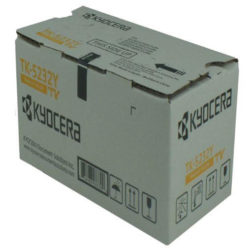 Copystar 1T02R9AUS0 (TK-5232Y) High Yield Yellow Toner Cartridge (2200 Yield) 