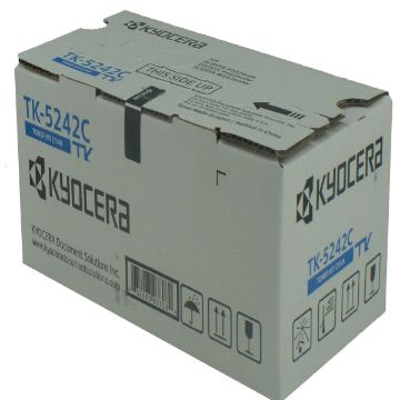 Copystar 1T02R7CUS0 (TK-5242C) Cyan Toner Cartridge (3000 Yield) Copystar 1T02R7CUS0 (TK-5242C) Cyan Toner Cartridge (3000 Yield)