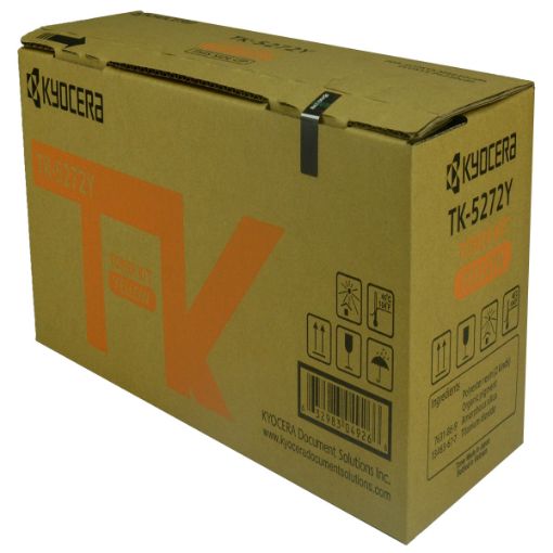 Kyocera Mita 1T02TVAUS0 (TK-5272Y) Yellow Toner Cartridge (6000 Yield) 