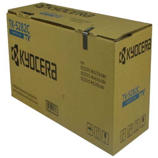 Kyocera Mita 1T02TWCUS0 (TK-5282C) Cyan Toner Cartridge (11000 Yield) 