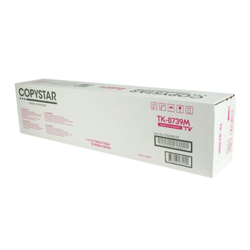Copystar 1T02XNBCS0 (TK-8739M) Magenta Toner Cartridge (40000 Yield) 