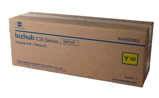 Picture of Konica Minolta A0WG08G Yellow Drum Unit (30000 Yield)