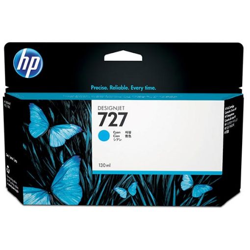 Picture of HP B3P19A (HP 727) Cyan Ink Cartridge (130 Yield)