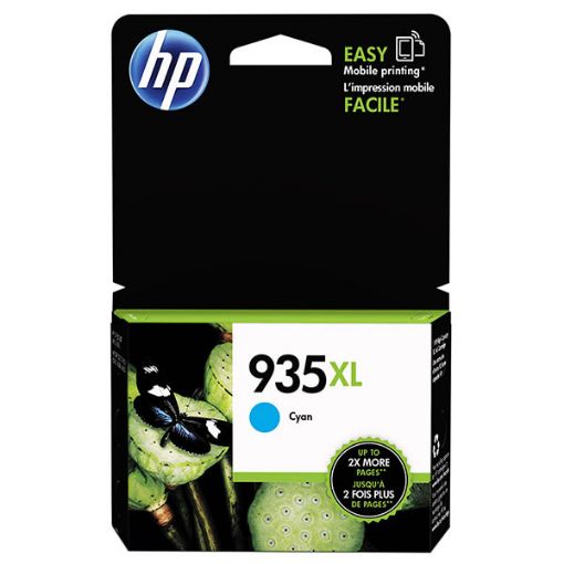 Picture of HP C2P24AN (HP 935XL) High Yield Cyan Ink Cartridge (825 Yield)