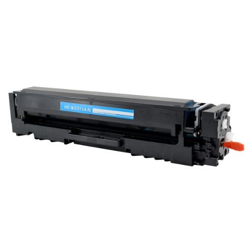 Picture of Compatible W2311A (HP 215A) Cyan Toner Cartridge (850 Yield), No Chip