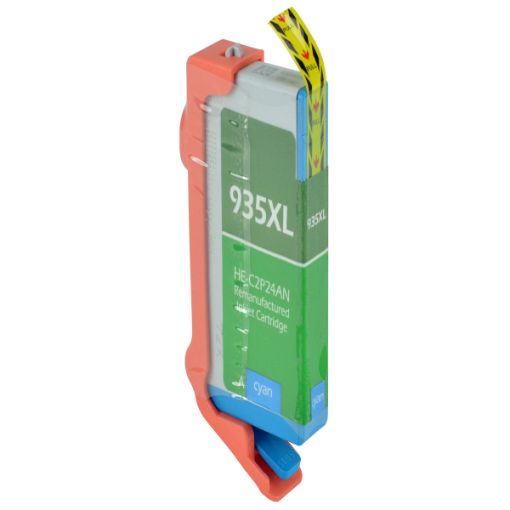 Picture of Remanufactured C2P24AN (HP 935XL) High Yield Cyan Ink Cartridge (825 Yield)
