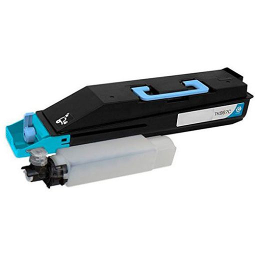 Picture of TAA Compliant 1T02JZCUS0 (TK-867C) Cyan Toner Cartridge (12000 Yield)