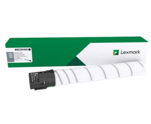 Picture of Lexmark 86C0HK0 High Yield Black Toner Cartridge (34000 Yield)