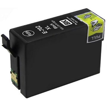 Show details for Epson T702xl120 (Epson 702XL) Ultra High Yield Black Inkjet Cartridge (1100 Yield) Picture of Epson T702xl120 (Epson 702XL) Ultra High Yield Black Inkjet Cartridge (1100 Yield)