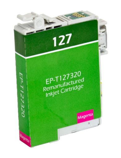 Picture of Remanufactured T127320 (Epson 127) Extra High Yield Magenta Inkjet Cartridge (775 Yield)