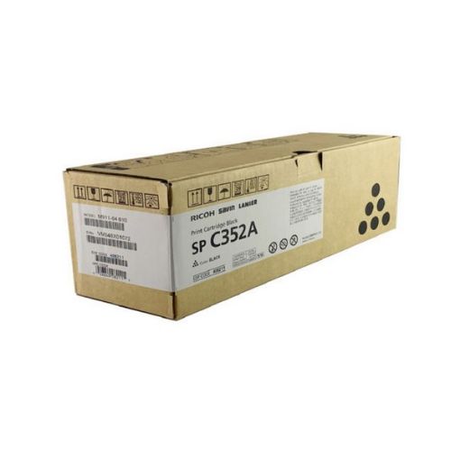Picture of Ricoh 408211 Black Toner Cartridge (10000 Yield)