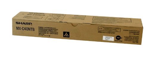 Picture of Sharp MX-C40NTB Black Toner Cartridge (10000 Yield)