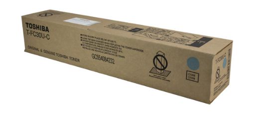 Picture of Toshiba TFC30UC Cyan Toner Cartridge (33600 Yield)