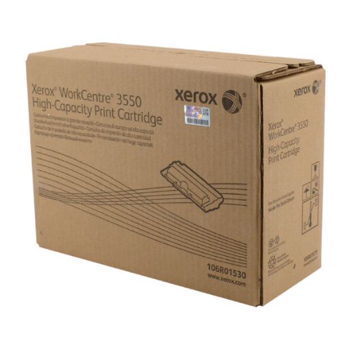 Picture of Xerox 106R01530 High Yield Black Toner Cartridge (11000 Yield)