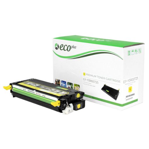 Picture of EcoPlus 113R00725 (113R725) Yellow Toner Cartridge (6000 Yield)