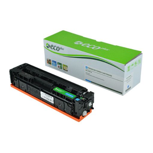 Picture of EcoPlus CF401A (HP 201A) Cyan Toner Cartridge (1400 Yield)