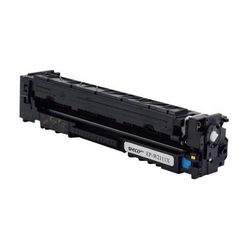 Picture of EcoPlus W2111X (HP 206X) High Yield Cyan Toner Cartridge (2450 Yield)