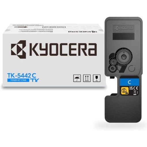 Picture of Kyocera Mita 1T0C0ACUS0 (TK-5442C) High Yield Cyan Toner Cartridge (2,400 Yield)