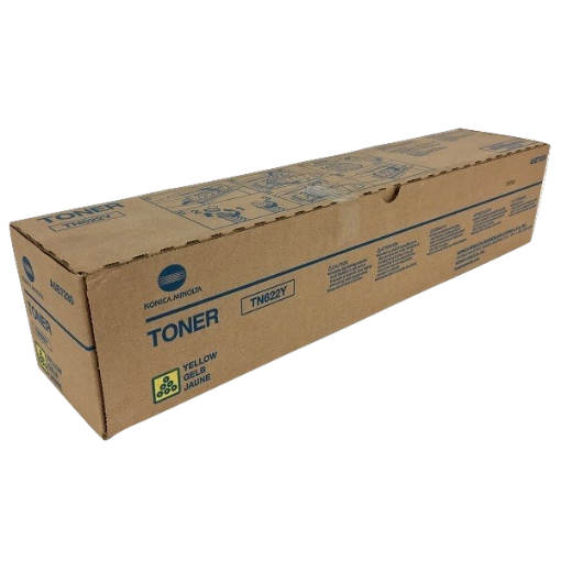 Picture of Konica Minolta A5E7230 (TN-622Y) Yellow Toner Cartridge (104000 Yield)