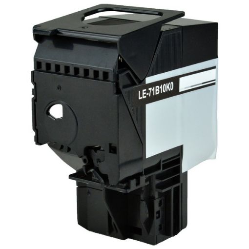 Picture of Lexmark 71B0010 Black Toner Cartridge (3000 Yield)