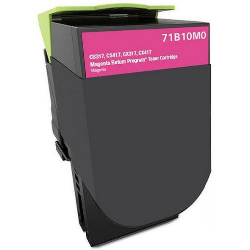 Picture of Lexmark 71B10M0 Magenta Toner Cartridge (2300 Yield)