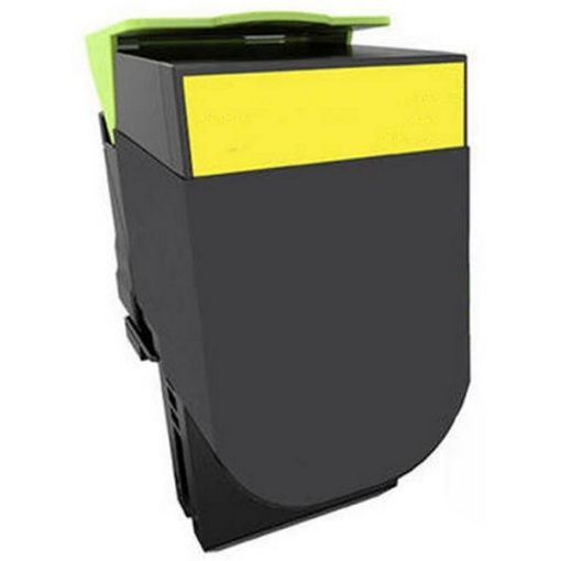 Picture of Lexmark 71B1HY0 High Yield Yellow Toner Cartridge (3500 Yield)