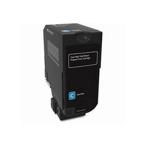 Picture of Lexmark 78C1XC0 Extra High Yield Cyan Toner Cartridge (5000 Yield)