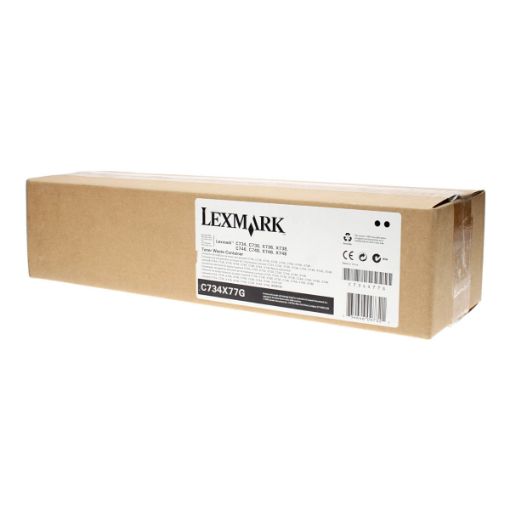 Picture of Lexmark C734X77G Waste Toner Box (25000 Yield)