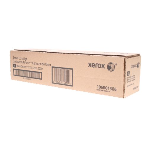 Picture of Xerox 106R01306 (106R1306) Black Toner Cartridge (30000 Yield)