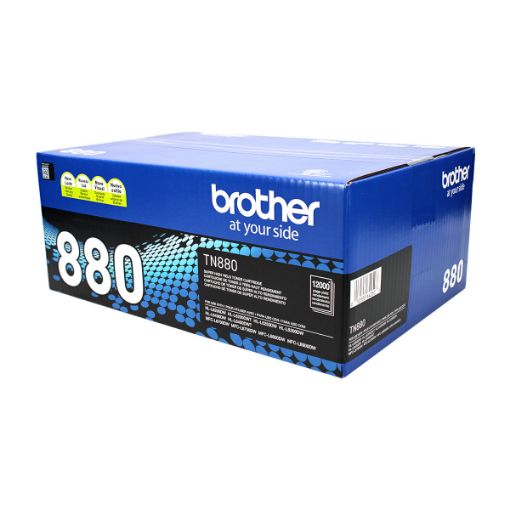 Picture of Brother TN-880 Super High Yield Black Toner Cartridge (12000 Yield)