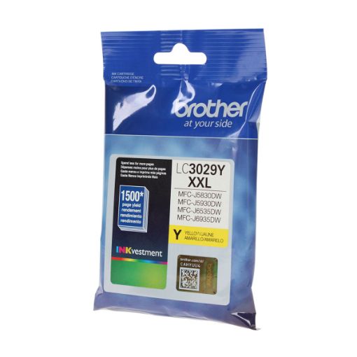 Picture of Brother LC3029Y Super High Yield Yellow Ink Cartridge (1500 Yield)