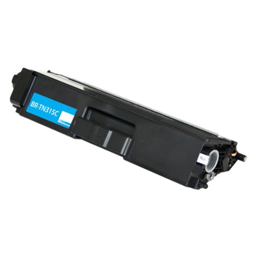 Picture of Compatible TN-315C High Yield Cyan Toner Cartridge (3500 Yield)