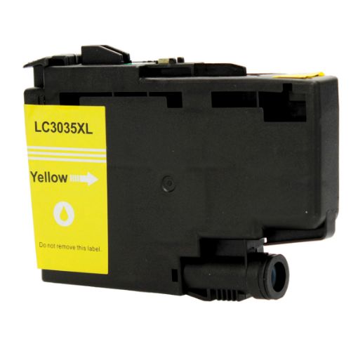 Picture of Compatible LC3035Y Ultra High Yield Yellow Inkjet Cartridge (5000 Yield)