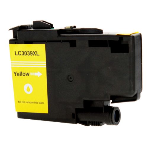 Picture of Compatible LC3039Y Ultra High Yield Yellow Inkjet Cartridge (5000 Yield)