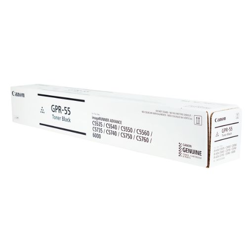 Picture of Canon 0481C003AA (GPR-55BK) High Yield Black Toner Cartridge (69000 Yield)