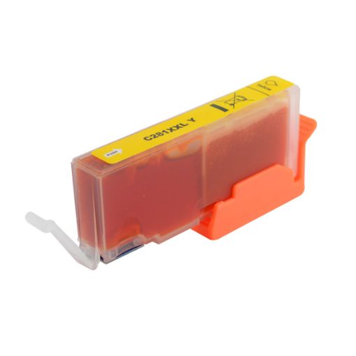 Picture of Remanufactured 1982C001 (CLI-281XXLY) Super High Yield Yellow Ink Tank (824 Yield), No Box