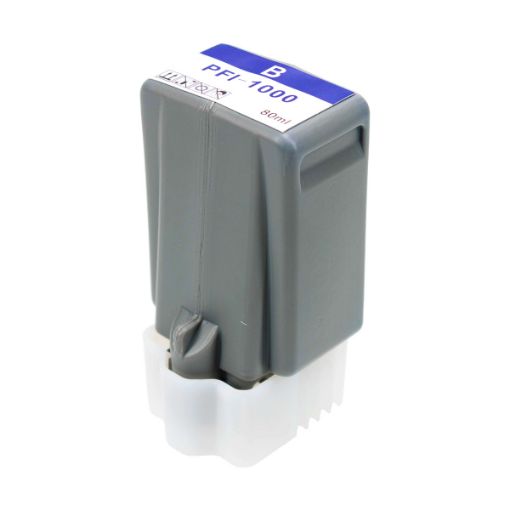 Picture of Remanufactured PFI-1000Blue (0555C002) Blue Pigment Ink Cartridge (80 ml)