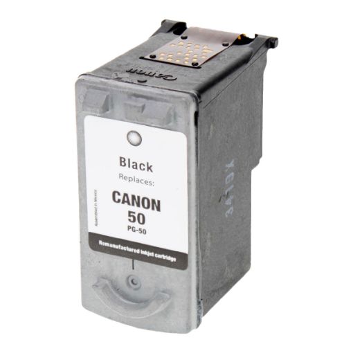 Picture of Remanufactured 0616B002 (PG-50) Black Inkjet Cartridge