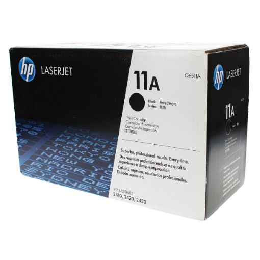Picture of HP Q6511A (HP 11A) Black Toner Cartridge (6000 Yield)