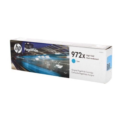 Picture of HP L0R98AN (HP 972X) High Yield Cyan Pagewide Inkjet Cartridge (7000 Yield)