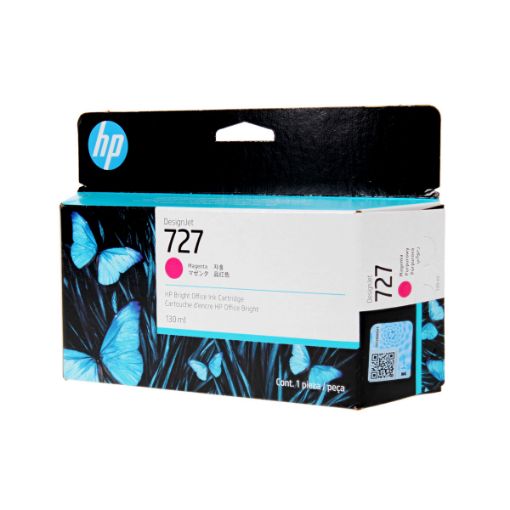Picture of HP B3P20A (HP 727) Magenta Ink Cartridge (130 Yield)