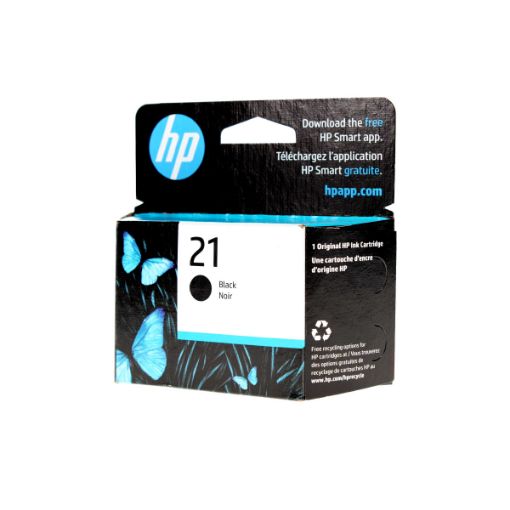 Picture of HP C9351AN (HP 21) Black Inkjet Cartridge (190 Yield)